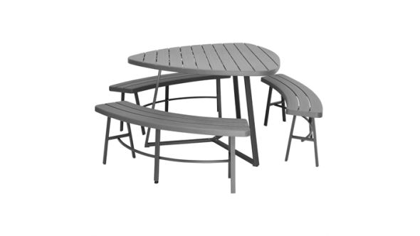 Bolero Bolero Valletta Picnic Bench Set JB369