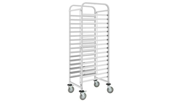 Vogue 16 Patisserie Tray Racking Trolley
