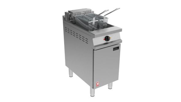 Falcon Dominator Plus Free Standing Electric Filtration Fryer on Castors E3840F