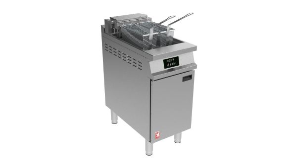Falcon Dominator Plus Free Standing Programmable Electric Fryer on Feet E3840P
