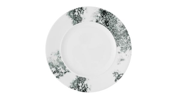 Churchill Alchemy Ambience Standard Rim Plates Smoke Black 280mm (6 Pack) APSBF1151