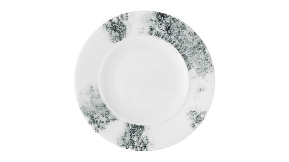 Churchill Alchemy Ambience Standard Rim Plates Smoke Black 162mm (6 Pack) APSBF6 1