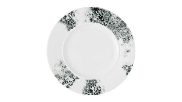 Churchill Alchemy Ambience Standard Rim Plates Smoke Black 217mm (6 Pack) APSBF8 1