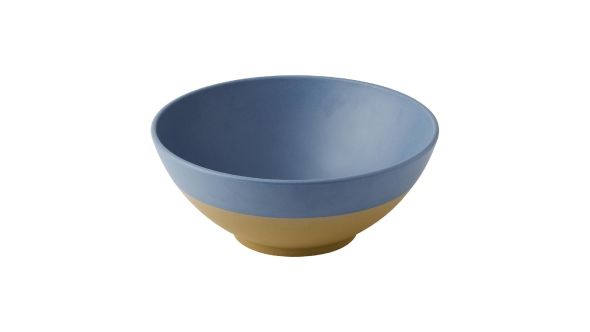Churchill Emerge Melamine Oslo Blue Deep Serving Bowls 285mm (4 Pack) EMBL28DB1