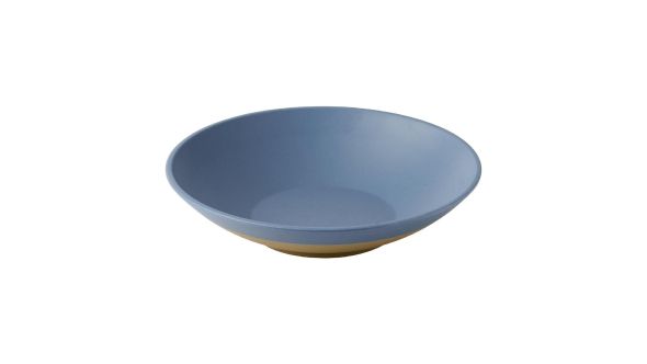 Churchill Emerge Melamine Oslo Blue Shallow Serving Bowls 300mm (4 Pack) EMBL30SB1
