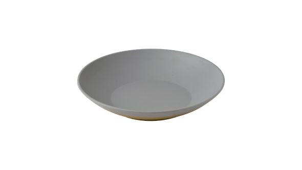 Churchill Emerge Melamine Seattle Grey Shallow Serving Bowls 360mm (2 Pack) EMGY36SB1