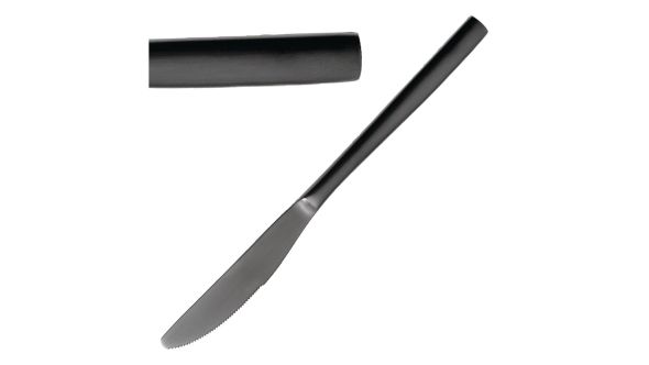 Comas BCN Black Dessert Knives (12 Pack) 6353