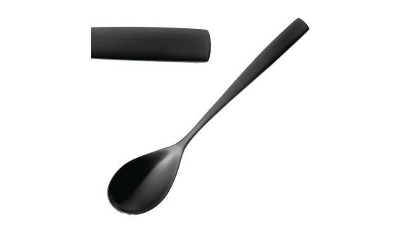 Comas BCN Black Dessert Spoons (12 Pack) 6354