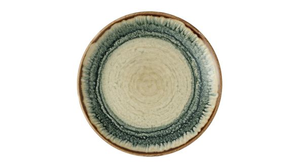 Dudson Harvest Flare Linen Evolve Coupe Plates 165mm (12 Pack) FLLIEVP61