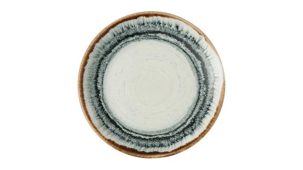 Dudson Harvest Flare Natural Evolve Coupe Plates 165mm (12 Pack) FLNAEVP61