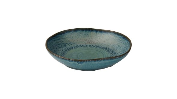 Churchill Envisage Cascade Sapphire Blue Natural Deep Bowls 250mm (6 Pack) ECABPWB21