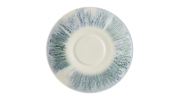 Churchill Lyra Blue Cappuccino Saucers 156mm (12 Pack) ILYBCSS 1
