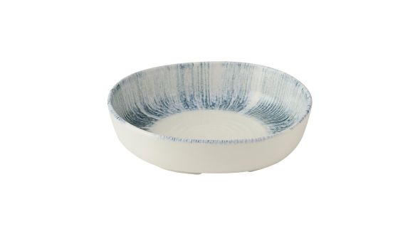 Churchill Lyra Blue Organic Walled Bowls 200mm (6 Pack) ILYBWOB11