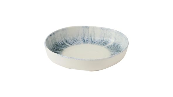 Churchill Lyra Blue Organic Walled Bowls 230mm (6 Pack) ILYBWOB21