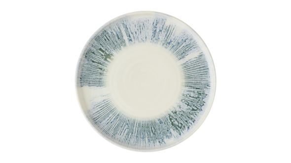 Churchill Lyra Blue Walled Plates 260mm (6 Pack) ILYBWP261