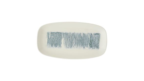 Churchill Lyra Blue Oblong Platters 355x189mm (6 Pack) ILYBXO141