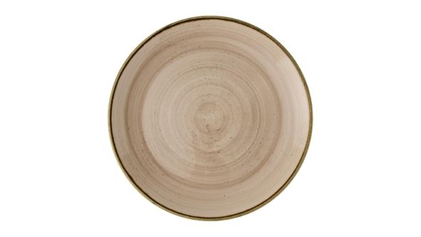 Churchill Stonecast Truffle Evolve Coupe Plates 260mm (12 Pack) STUSEV101