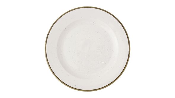 Churchill Stonecast Barley White Profile Plates 305mm (12 Pack) SWHSVP111