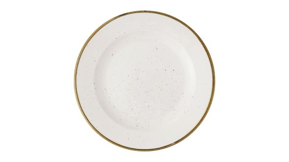 Churchill Stonecast Barley White Profile Plates 276mm (12 Pack) SWHSVP581
