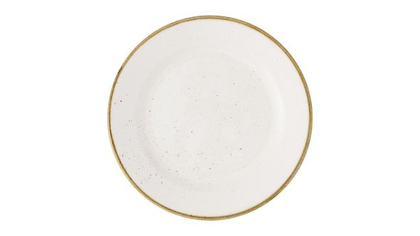 Churchill Stonecast Barley White Profile Plates 165mm (12 Pack) SWHSVP651