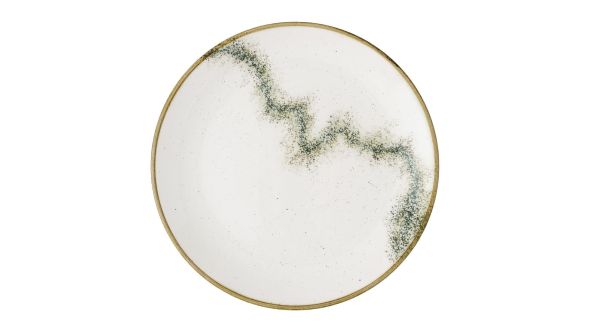 Churchill Stonecast Spice Barley White Coupe Plates 260mm (12 Pack) SPBWEV101
