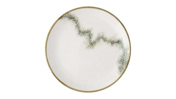 Churchill Stonecast Spice Barley White Coupe Plates 288mm (12 Pack) SPBWEV111