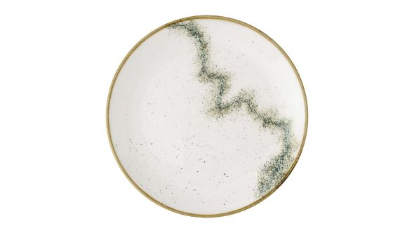 Churchill Stonecast Spice Barley White Coupe Plates 217mm (12 Pack) SPBWEVP81