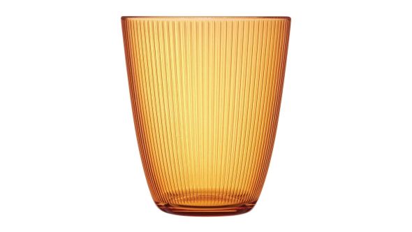 Luminarc Concepto Stripy Amber Tumblers 320ml (24 Pack) V8631