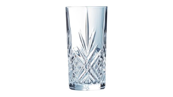 Cristal d'Arques Masquerade Toughened Hi Ball Glasses 380ml (24 Pack) X0470