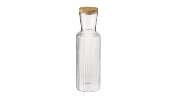 APS Lines Glass Carafe 1Ltr 10726