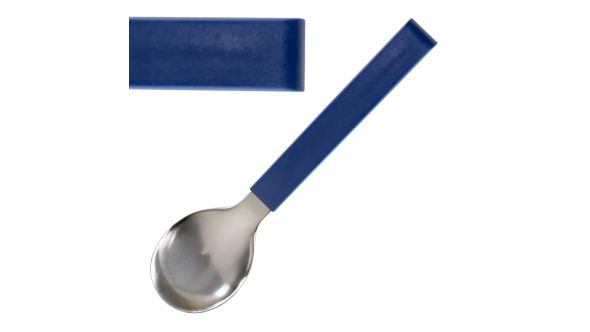 Amefa Select Straight Dessert Spoons Blue (12 Pack) 3000BLB000345