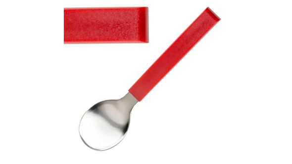 Amefa Select Straight Dessert Spoons Red (12 Pack) 3000RDB000345