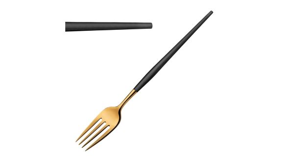 Amefa Soprano Table Forks Black & Gold (12 Pack) 1114DUB000320