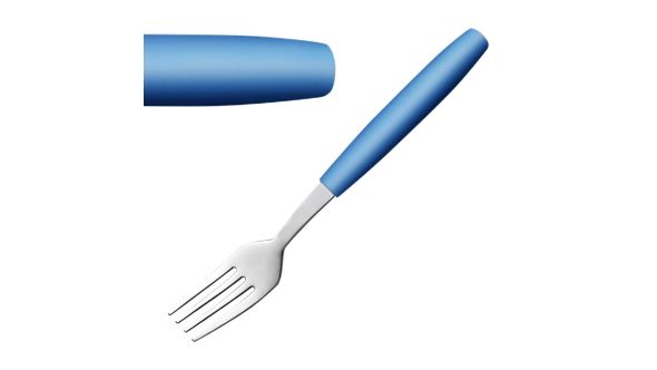 Amefa PIXEL Dessert Forks Blue (12 Pack) 2515BLB000340