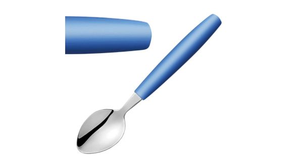 Amefa PIXEL Medium Teaspoons Blue (12 Pack) 2515BLB000375