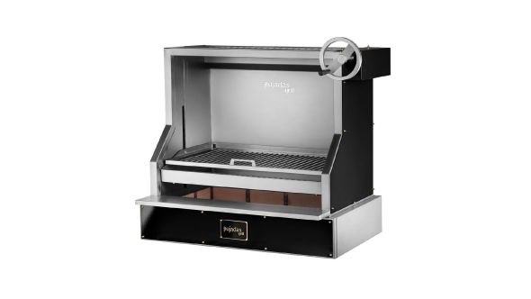 Pujadas Countertop Open Grill with Rod Bars and Refractory Base 8581000B