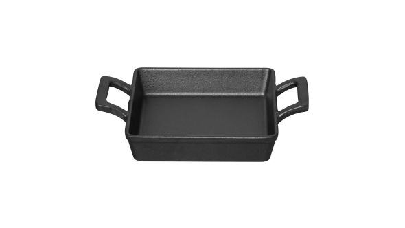 Olympia Cast Iron Square Eared Dish 130x130mm XGEF115115