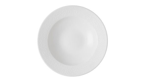 Churchill Viana Rimmed Bowls White 249ml (12 Pack) WHVINRSB1