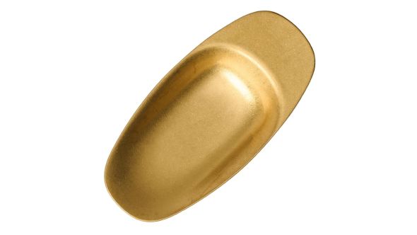 Les Essences Short Handled Tasting Spoons Vintage Gold 75mm (12 Pack) 7570