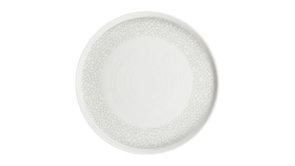 Churchill Viana Walled Plates Charcoal Grey 260mm (6 Pack) CGVIWP261
