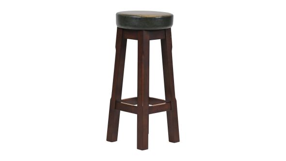 Everyday Wessex Dark Walnut High Stool with Bison Cedar Seat (2 Pack) JF963