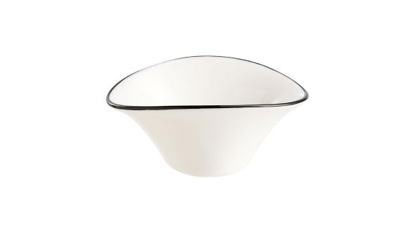 Arcoroc Appetizer Ludico Deep Bowls Black Line 100mm (24 Pack) Q8193
