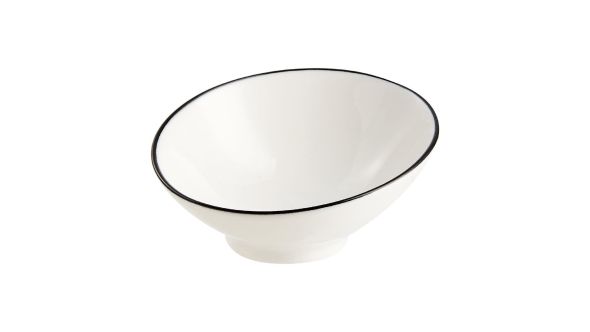 Arcoroc Appetizer Ludico Dishes Black Line 95mm (24 Pack) Q8196