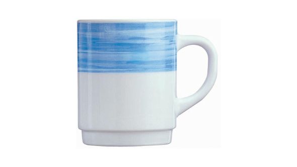 Arcoroc Brush Mugs Blue 250ml (36 Pack) 54736