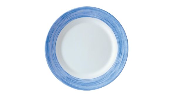 Arcoroc Brush Plates Blue 235mm (24 Pack) 48926