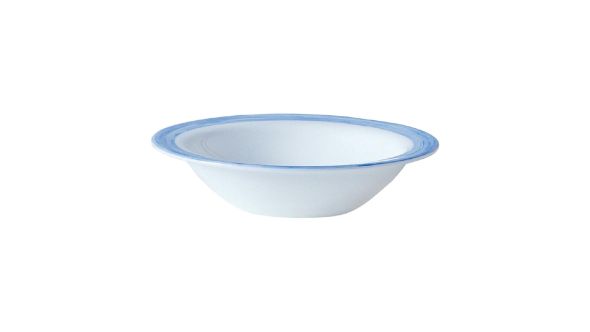 Arcoroc Brush Rim Bowls Blue 120mm (36 Pack) 48979