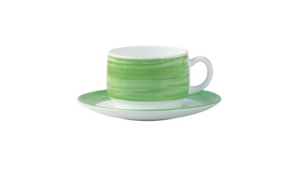 Arcoroc Brush Cups Green 190ml (48 Pack) C3779