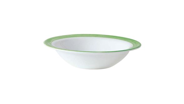 Arcoroc Brush Rim Bowls Green 120mm (36 Pack) 49116