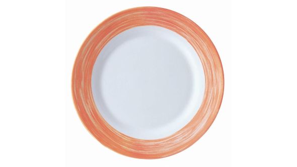 Arcoroc Brush Dessert Plates Orange 195mm (24 Pack) 49138