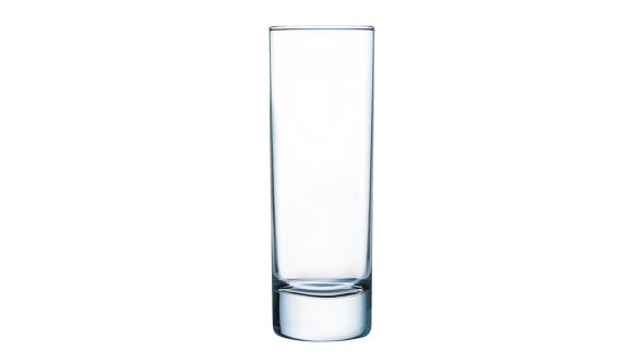 Arcoroc Islande Tubo Hi Ball Glasses 220ml (24 Pack) N6642